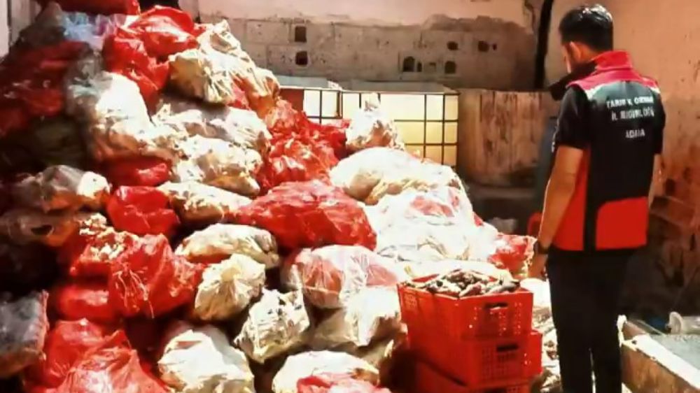 Adana'da binlerce kilo paça ele geçirildi