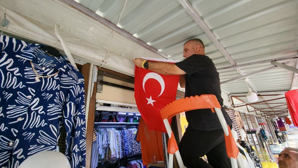 Adıyaman bayraklarla donatıldı