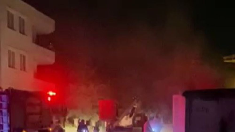 Adıyaman’da elektrik trafosu patladı