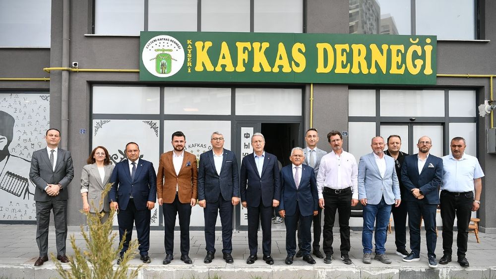 Akar ve Büyükkılıç’tan Kayseri Kafkas Derneği’ne ziyaret