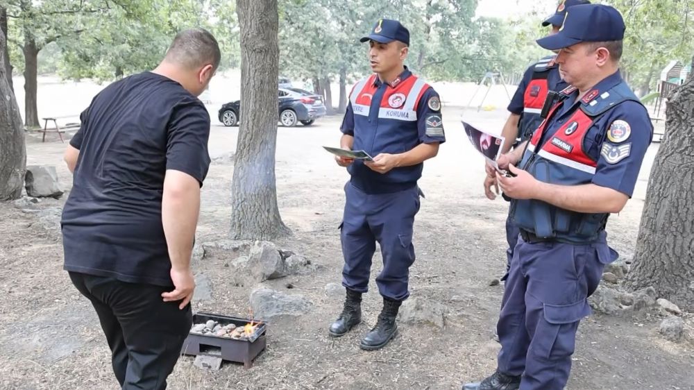 Aksaray jandarma orman yangınlarına karşı teyakkuzda