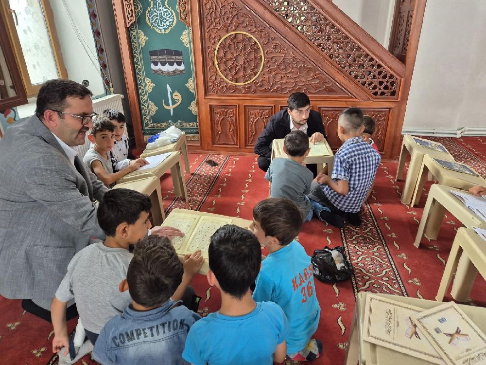 Akyaka’da yaz Kur’an Kursları başladı