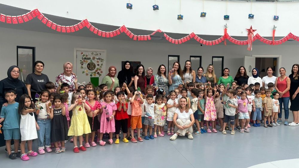 Alanya'da minik öğrencilere geri dönüşüm eğitimi