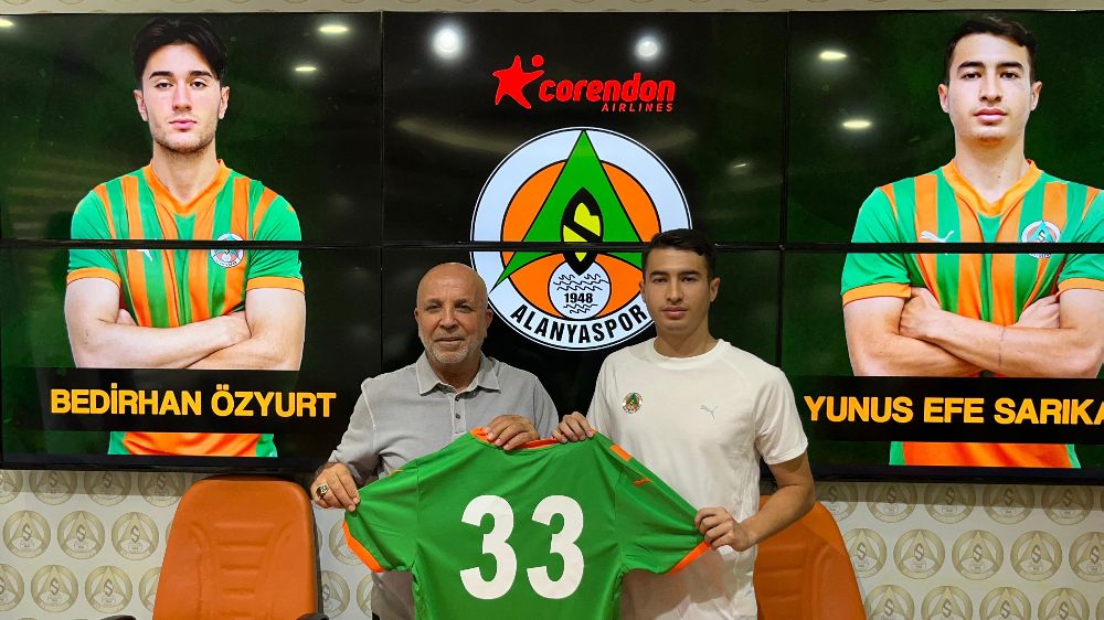 Alanyaspor, iki yerli oyuncu ile sözleşme imzaladı