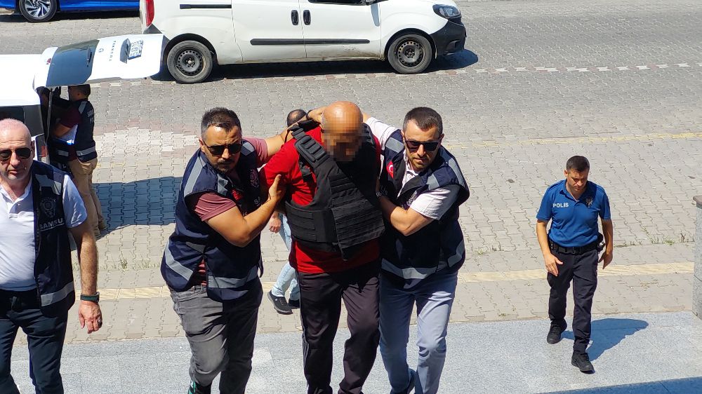 Amcasının oğlunu öldüren emekli polis adliyeye sevk edildi