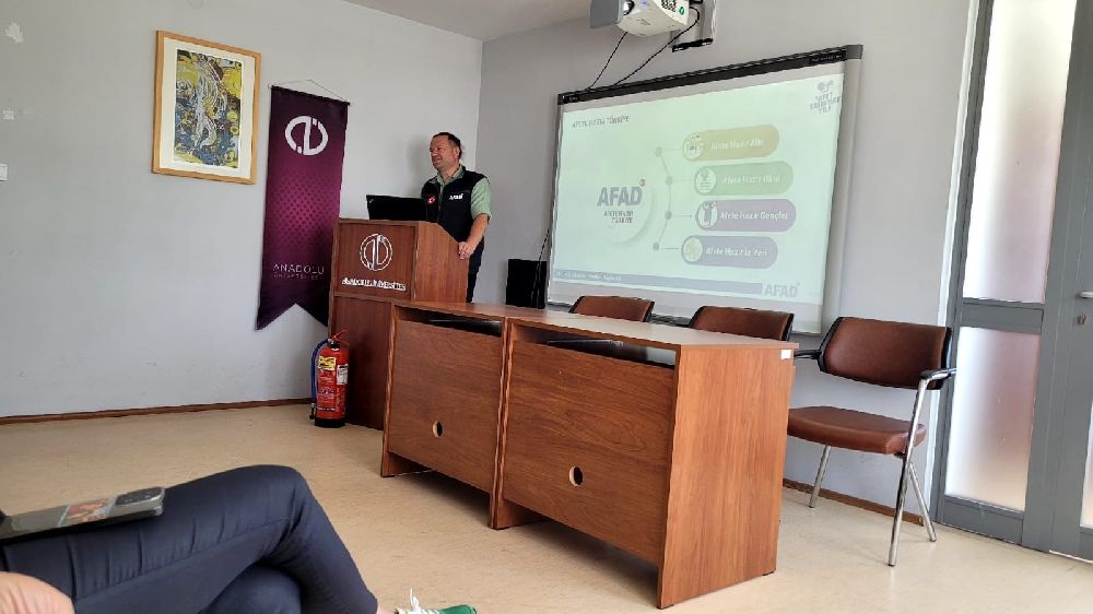 Anadolu Üniversitesi'nden yangın tatbikatı