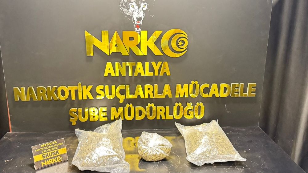 Antalya'da 1 haftada 32 şüpheli yakalandı, 17'si tutuklandı