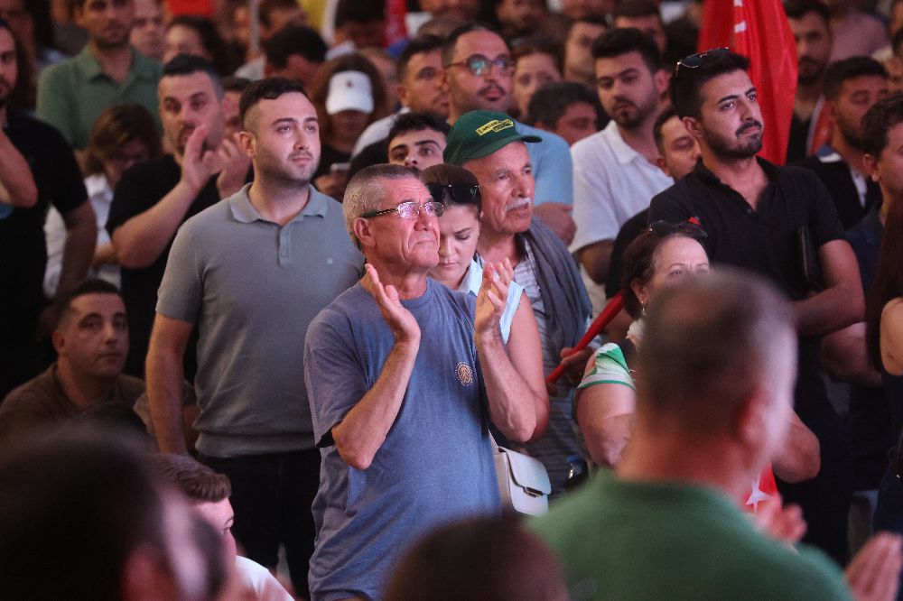 Antalya'da Muhittin Böcek'e destek mitingi