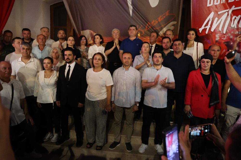 Antalya'da Muhittin Böcek'e destek mitingi