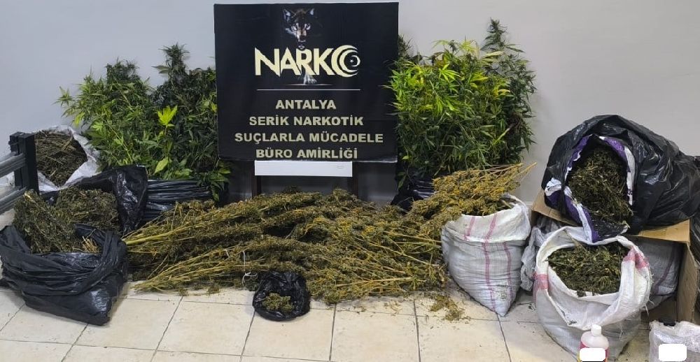 Antalya'da uyuşturucu operasyonlarında 1 haftada 27 şüpheli tutuklandı