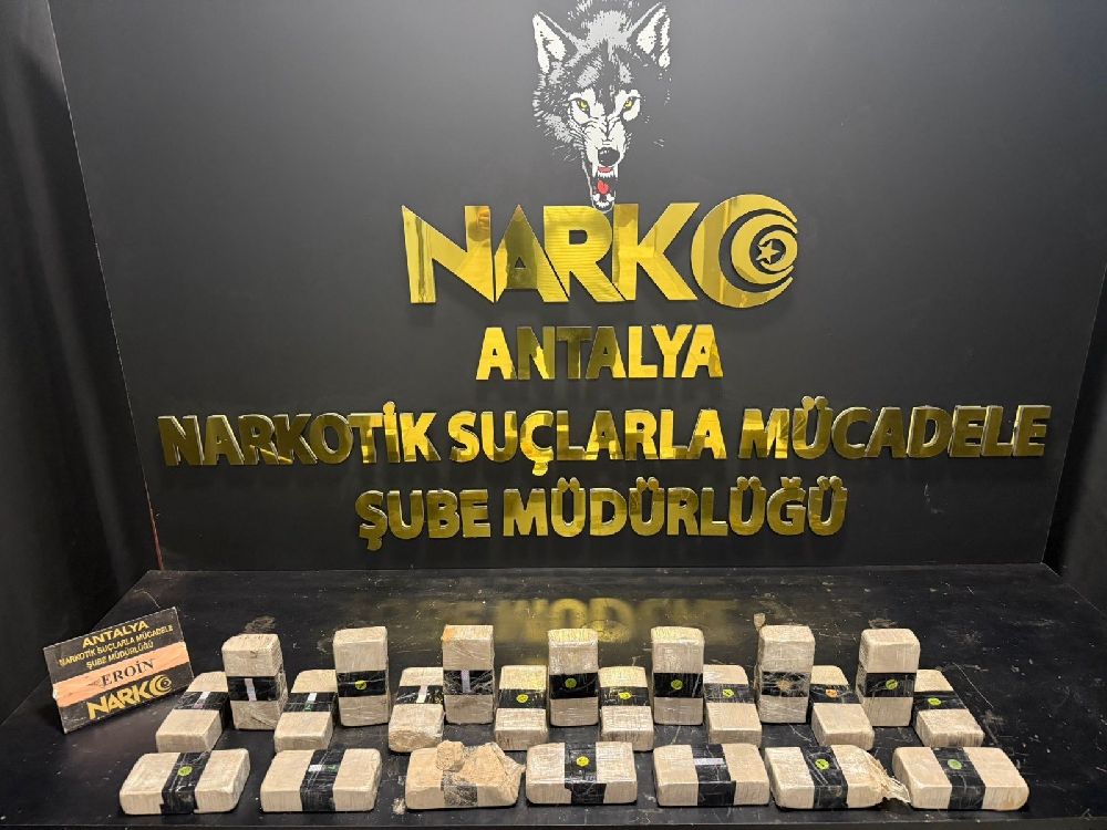 Antalya'da uyuşturucu operasyonlarında 1 haftada 27 şüpheli tutuklandı