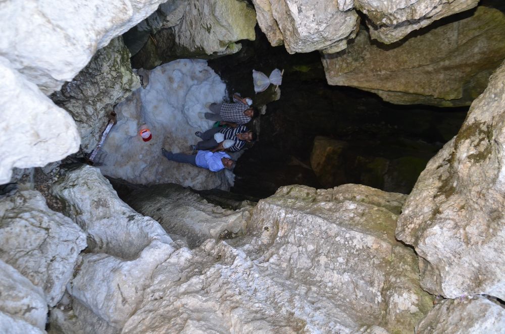 Antalya'nın Toros dağlarındaki doğal buzdolabı