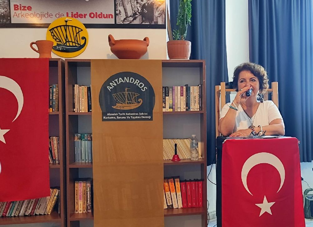 Antandros Derneği olağan genel kurulunu yaptı