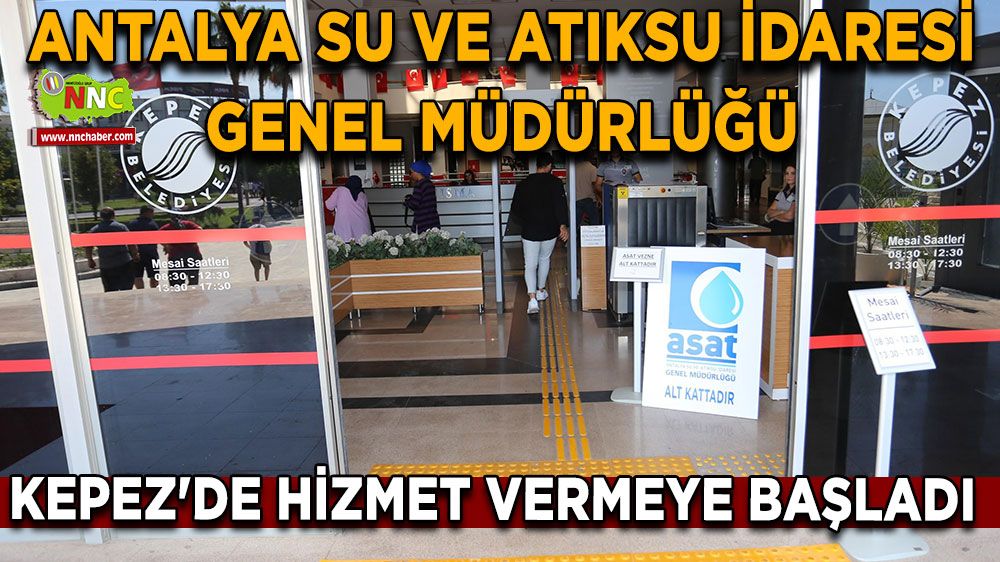 ASAT, Kepez'de hizmet vermeye başladı