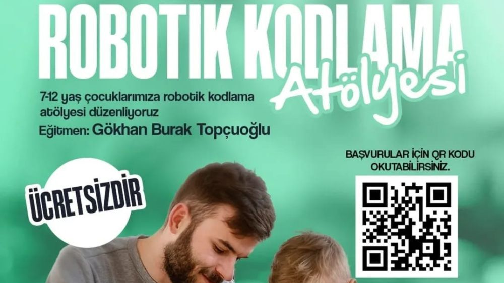 Atakum'da çocuklara yönelik robotik kodlama atölyesi