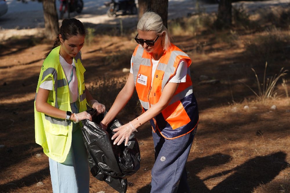 Atatürk Ormanı'ndan 20 ton çöp çıktı