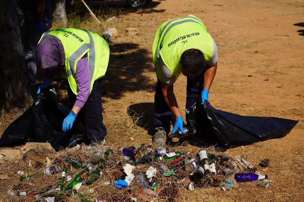 Atatürk Ormanı'ndan 20 ton çöp çıktı