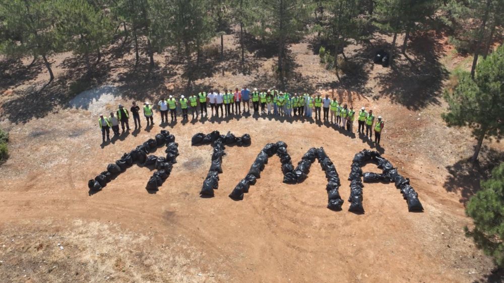 Atatürk Ormanı'ndan 20 ton çöp çıktı