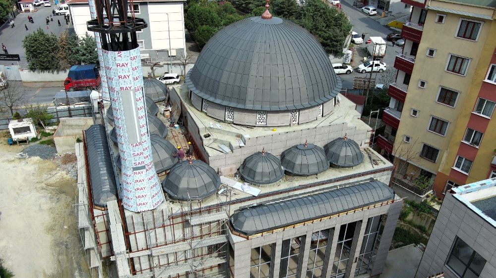 Ayazma Camii ve Külliyesi'nde çalışmalar aralıksız sürüyor