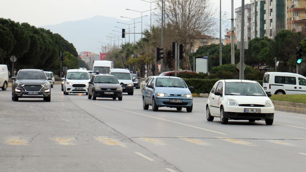 Aydın'da araç sayısı 644 bin oldu