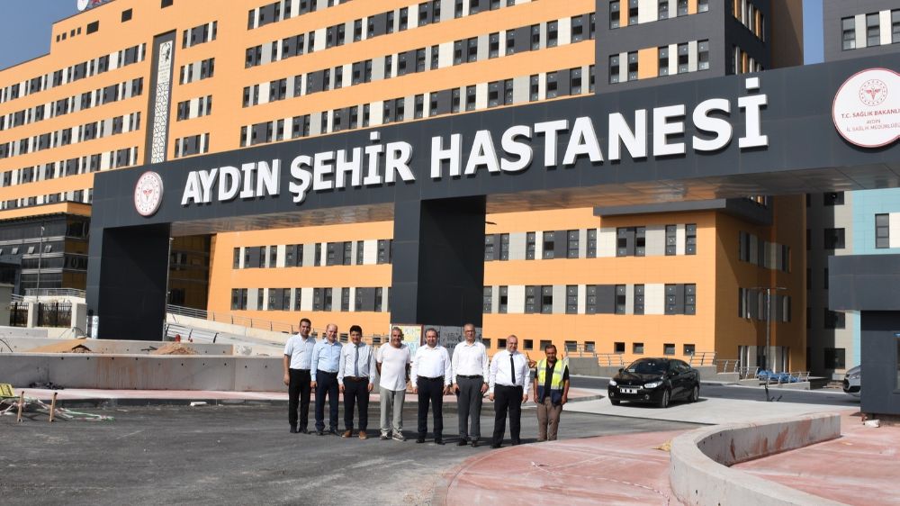 Aydın'ın modern sağlık kompleksinin yapım sürecinde sona gelindi