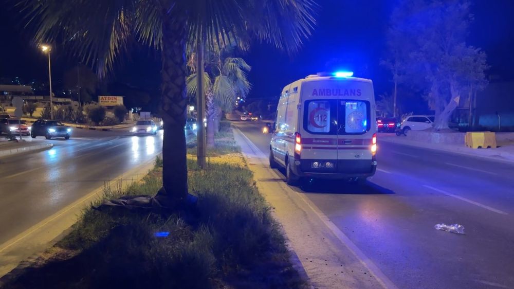 Aydın  Kuşadası’nda alkollü sürücünün çarptığı feci kazada  yaya hayatını kaybetti