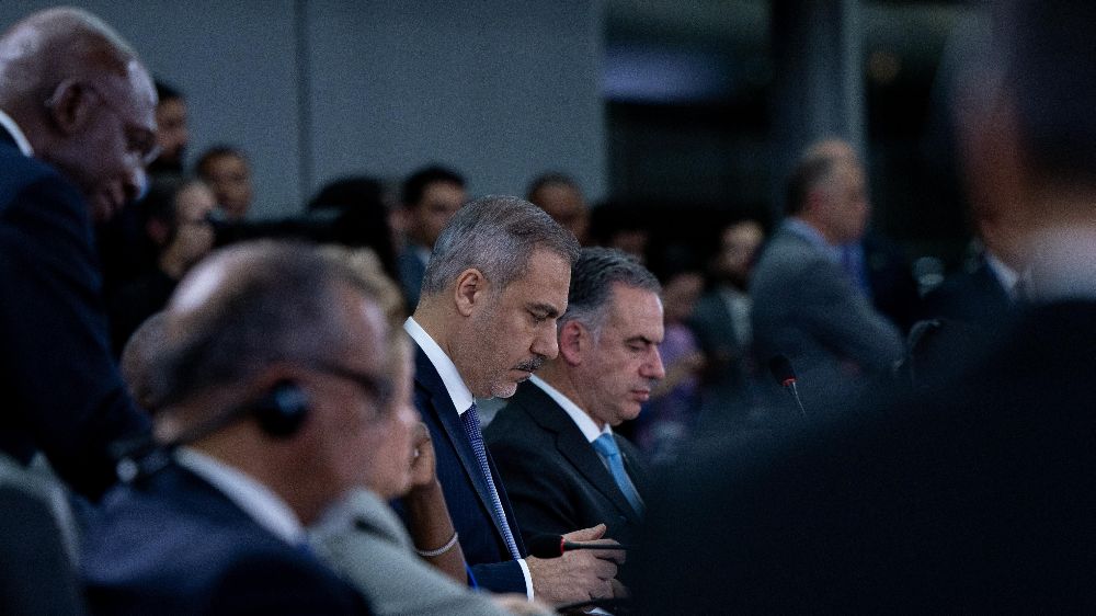  Bakan Fidan: "Filistin halkının yaşadığı dram, bugün çok taraflılık üzerine tartışmalarımızın merkezinde yer almaktadır"