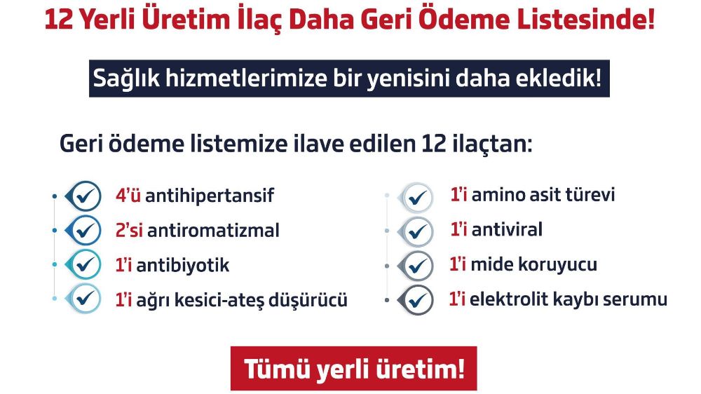 Bakan Işıkhan, 12 ilacın geri ödeme listesine alındığını duyurdu