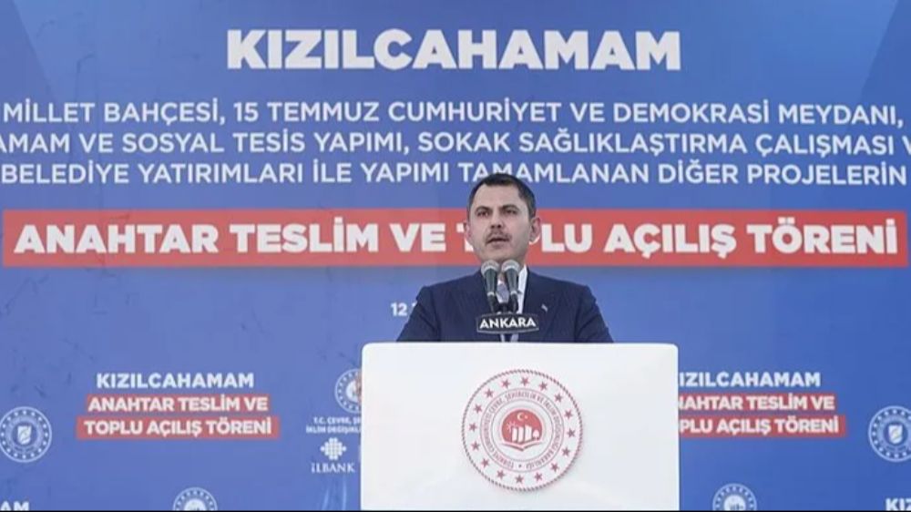 Bakan Murat Kurum 81 ilimizde on binlerce projeyi yapabilen büyük ve güçlü bir Türkiye var