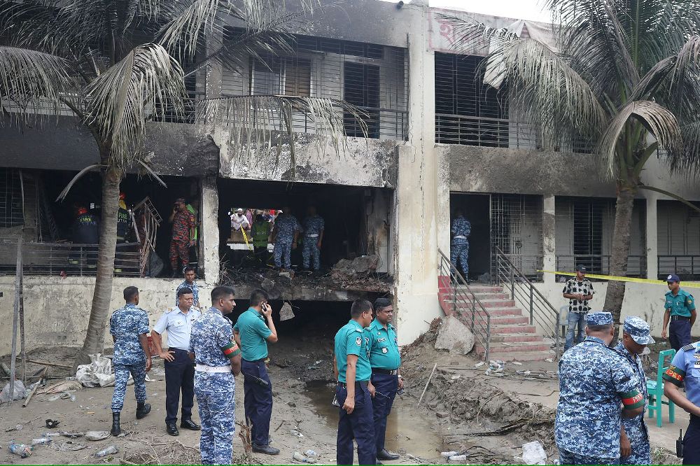 Bangladeş’teki uçak kazasında can kaybı 27’ye yükseldi