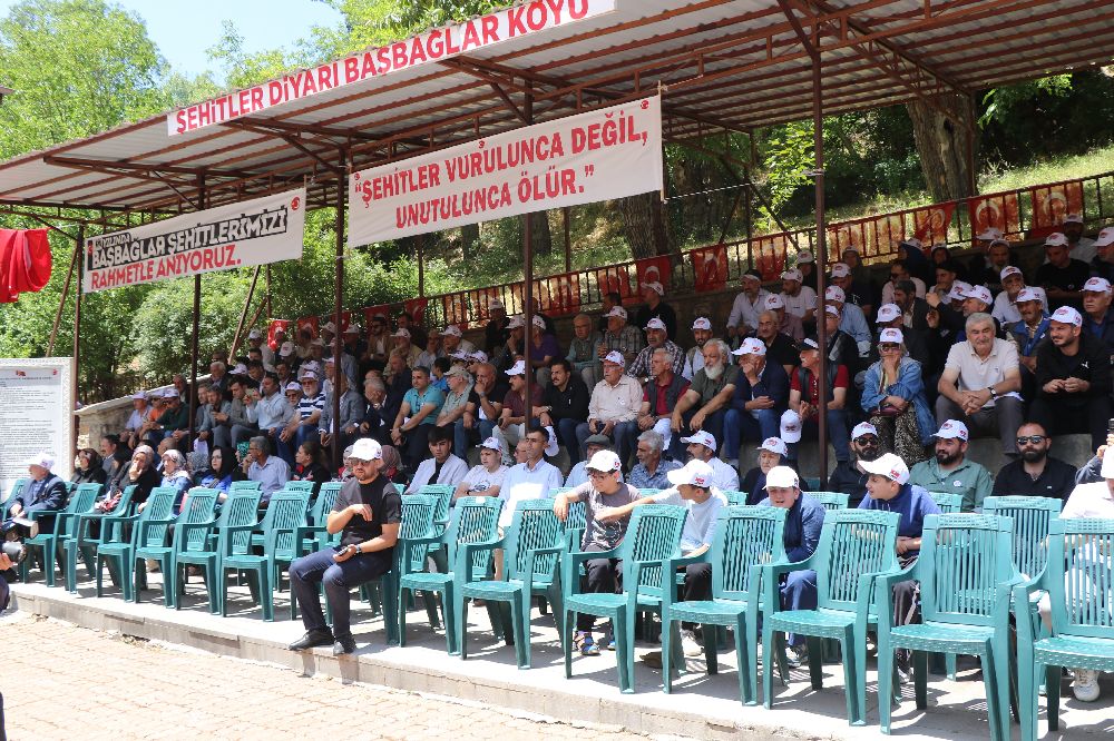 Başbağlar Şehitleri dualarla anıldı