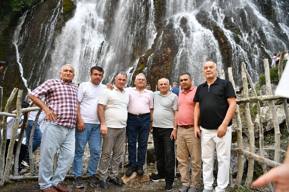 Başkan Büyükkılıç: "Kapuzbaşı, Türkiye’nin Niagarası"