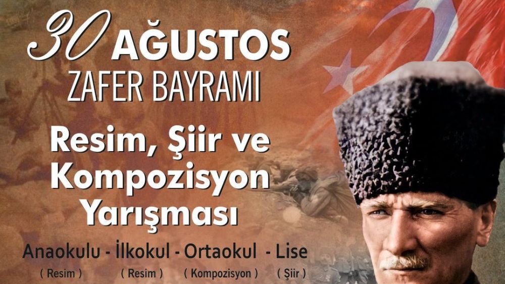 Başkan Çerçioğlu'ndan 30 Ağustos temalı resim, şiir ve kompozisyon yarışması