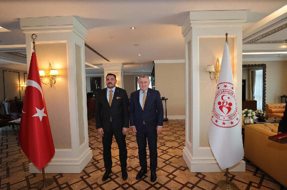 Başkan Gün bakanla görüştü Çocuklar için talepleri iletti