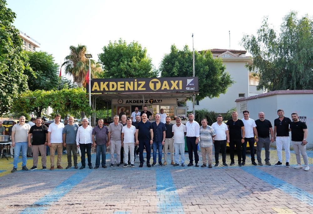 Başkan Kotan taksici esnafına konuk oldu