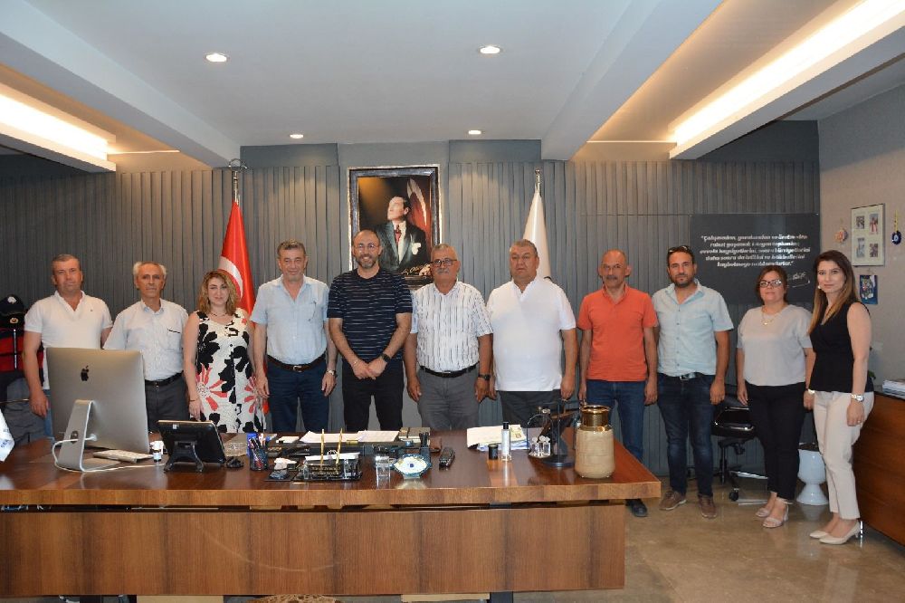 Başkan Künkcü, Germencik esnafıyla bir araya geldi