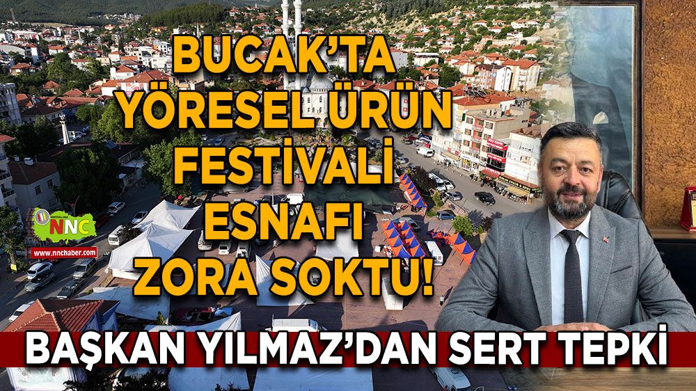 Başkan Mehmet Yılmaz'dan sert tepki! Yöresel ürün festivali esnafı zora soktu!