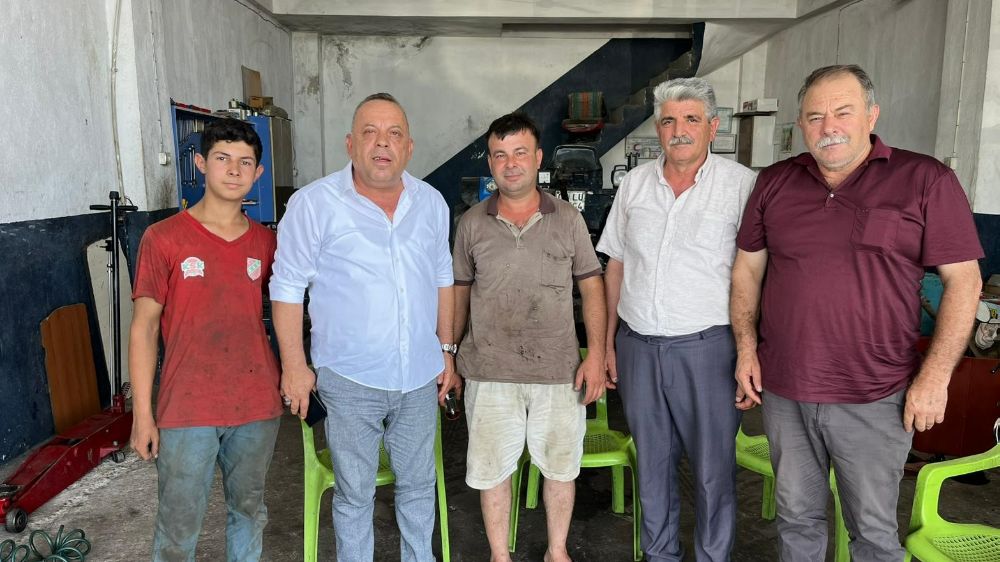 Başkan Özel, esnaflarla bir araya geldi