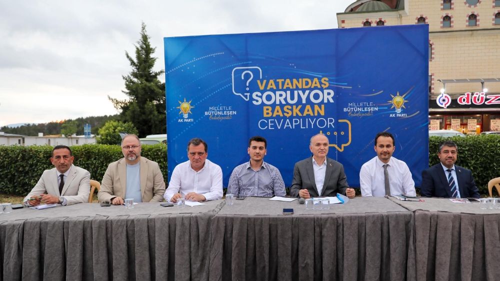 Başkan Özlü, halk buluşmalarına devam ediyor