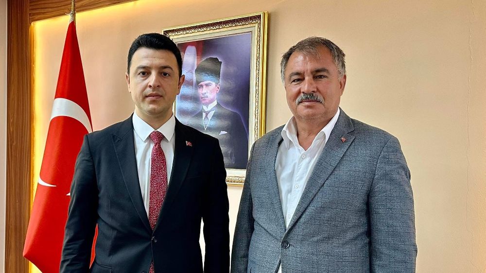 Başkan Pütün’den Kaymakam Cihangir’e hayırlı olsun ziyareti