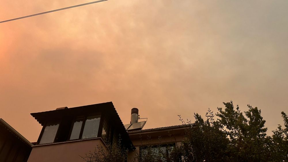 Bilecik'e kül yağıyor