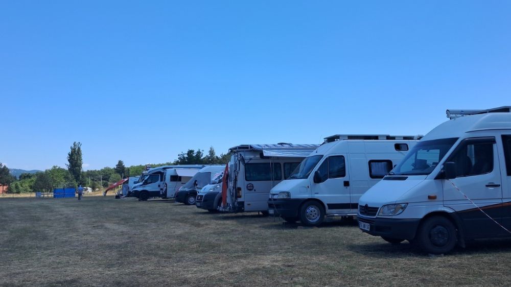 Bilecik'in gözdesi Kınık Köyü, kamp ve karavan tutkunlarını ağırlıyor