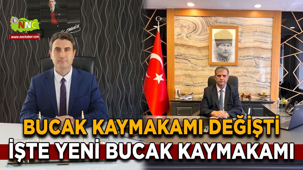 Bucak Kaymakamı değişti İşte yeni kaymakam
