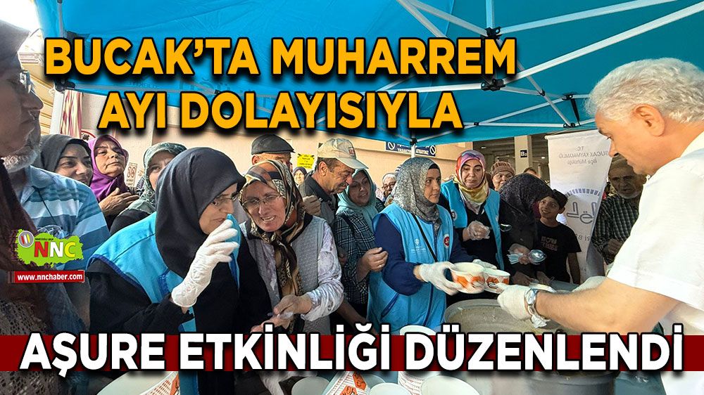 Bucak’ta Muharrem Ayı’nda aşure ikramı