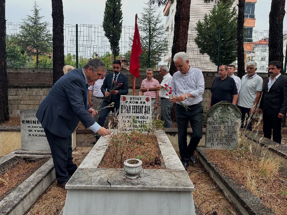 Bucak’ta şehitler için anma programı düzenlendi