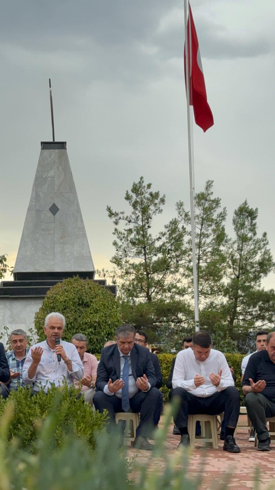 Bucak’ta şehitler için anma programı düzenlendi