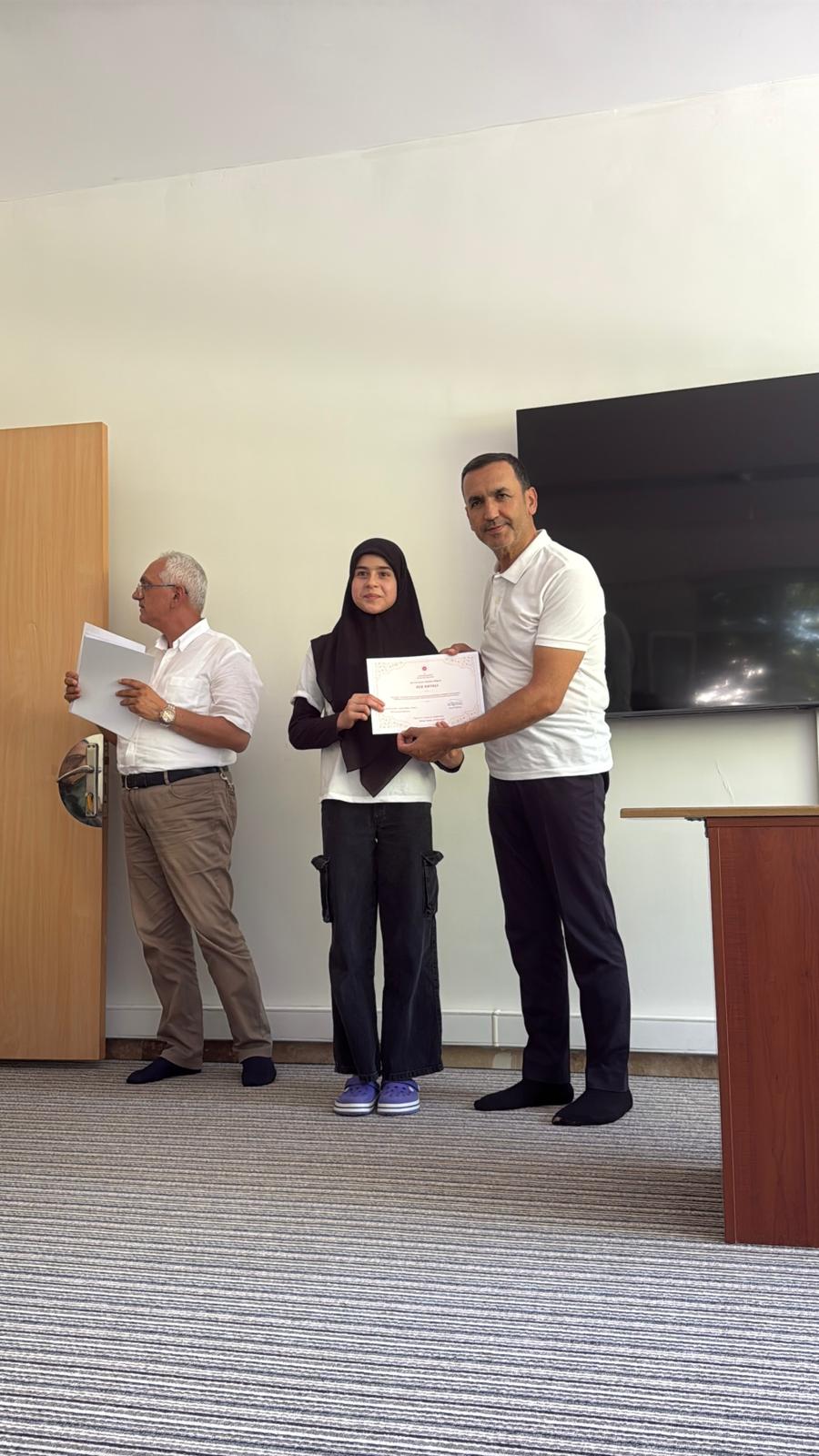 Bucak’ta Yatılı Yaz Kur’an Kursları sertifika töreniyle sona erdi