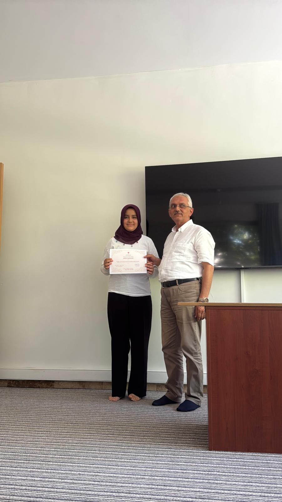 Bucak’ta Yatılı Yaz Kur’an Kursları sertifika töreniyle sona erdi