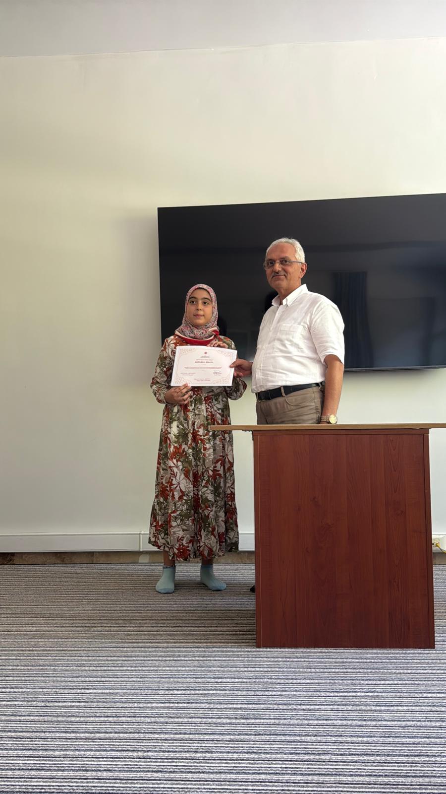 Bucak’ta Yatılı Yaz Kur’an Kursları sertifika töreniyle sona erdi