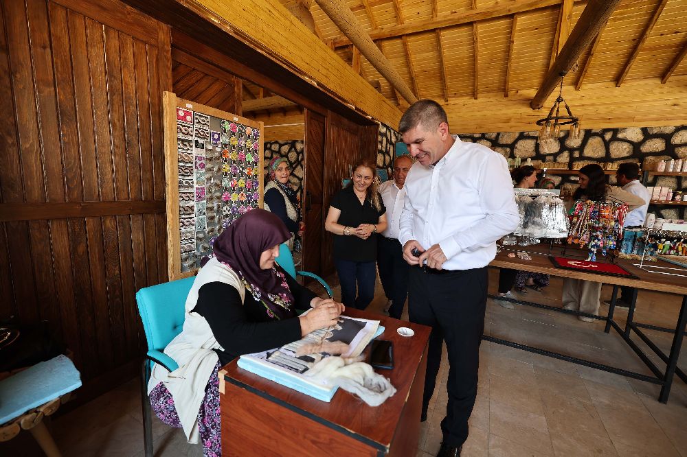 Burdur Belediyeler Birliği Ağlasun'da! Kadın emeğinin değerini vurguladı